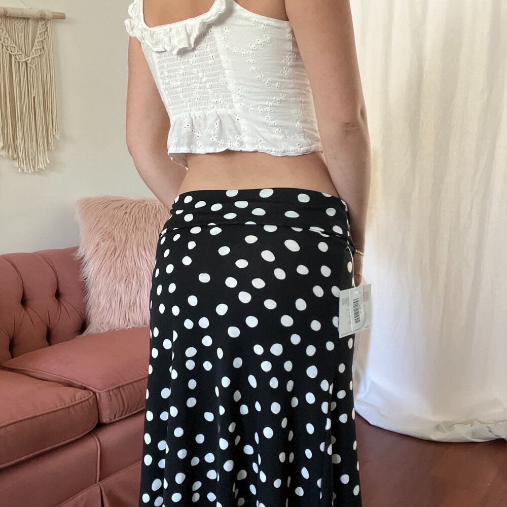 LulaRoe Polka Dot Skirt - Picture 5 of 8